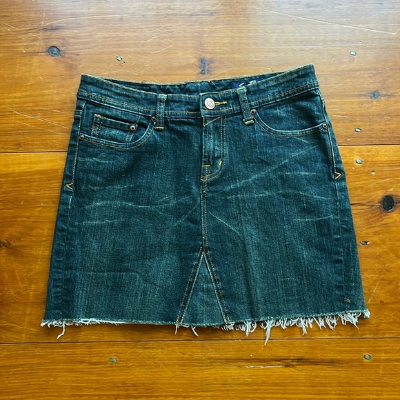 Seven7 mini jean skirt - Picture 1 of 7